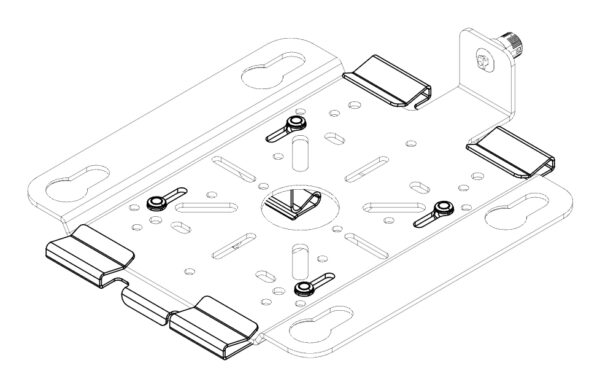 LANCOM LX-7000 T-Bar Mount (Bulk 5) WLAN-toegangspunt bevestiging - Afbeelding 2