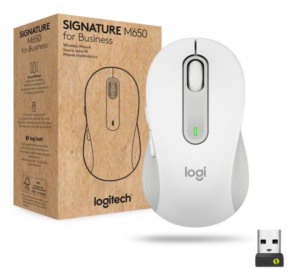 Logitech Signature M650 for Business muis Kantoor Rechtshandig Bluetooth Optisch 4000 DPI - Afbeelding 15