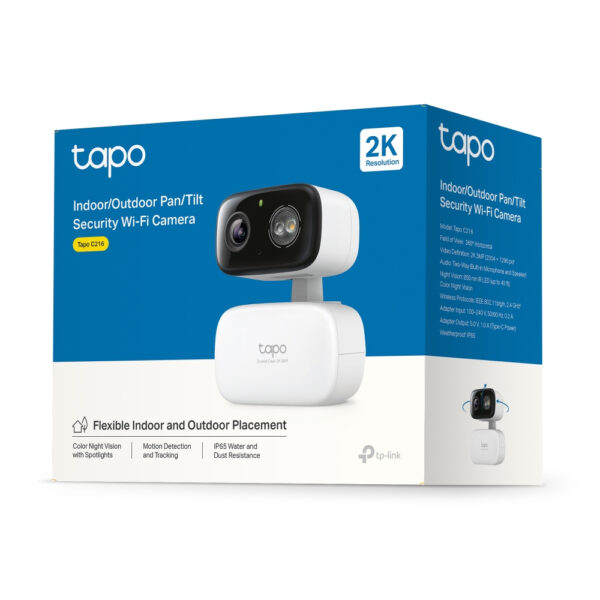 TP-Link Tapo C216 Doos IP-beveiligingscamera Binnen 2304 x 1296 Pixels Plafond/wand/bureau - Afbeelding 4