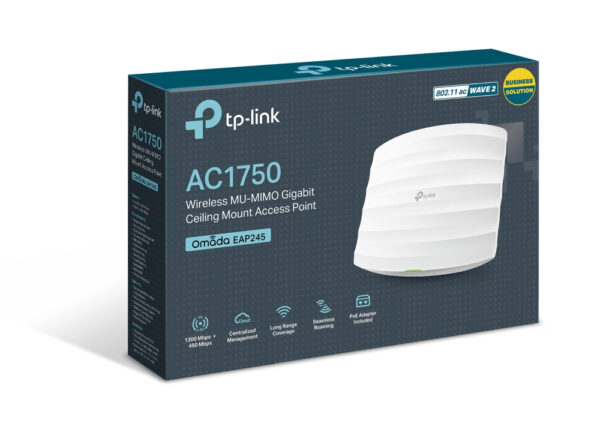 TP-Link Omada EAP245 1750 Mbit/s Wit Power over Ethernet (PoE) - Afbeelding 5