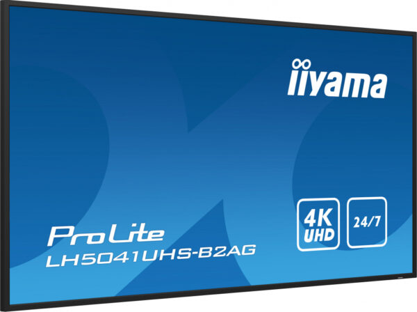 iiyama LH5041UHS-B2AG beeldkrant Digitale signage flatscreen 127 cm (50") LCD 500 cd/m² 4K Ultra HD Zwart 24/7 - Afbeelding 5