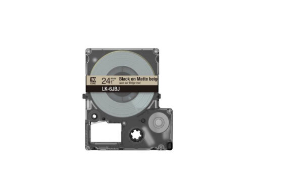 Epson LK-6JBJ Beige, Zwart - Afbeelding 2