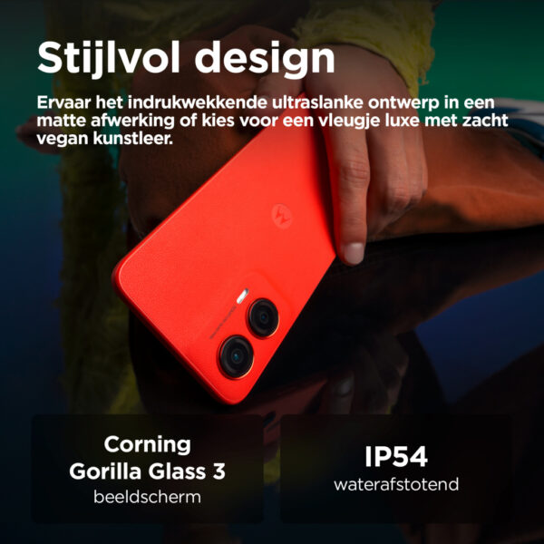 Motorola moto g35 5G 17,1 cm (6.72") Dual SIM Android 14 USB Type-C 4 GB 128 GB 5000 mAh Rood - Afbeelding 7