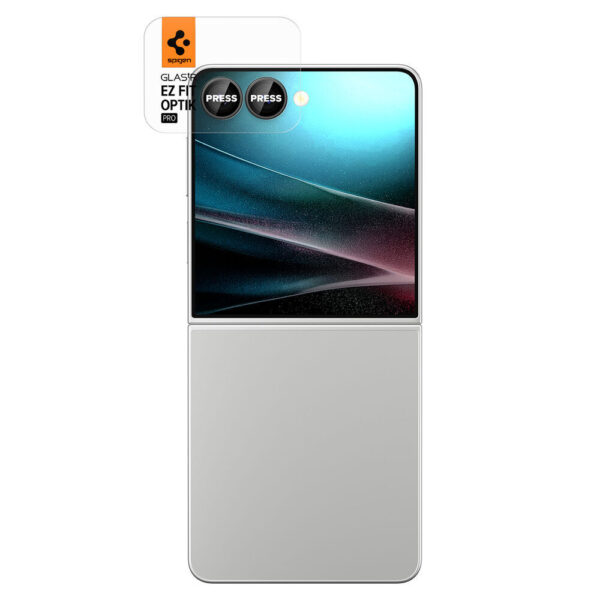 Spigen GLAS.tR EZ Fit Optik Pro HD Cameralensbeschermer Samsung 2 stuk(s) - Afbeelding 2