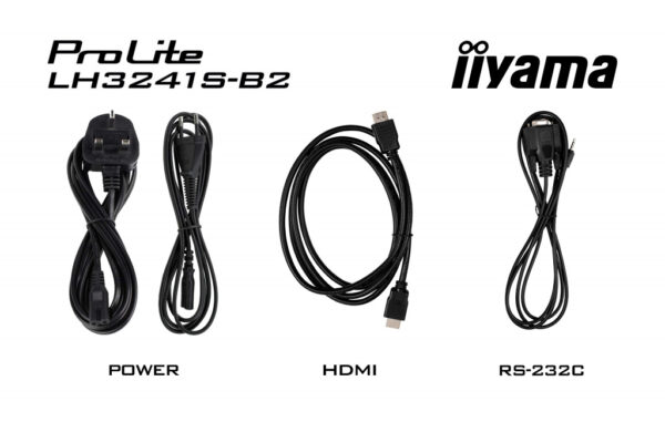 iiyama LH3241S-B2 beeldkrant Kiosk-ontwerp 80 cm (31.5") LED 350 cd/m² Full HD Zwart 24/7 - Afbeelding 17