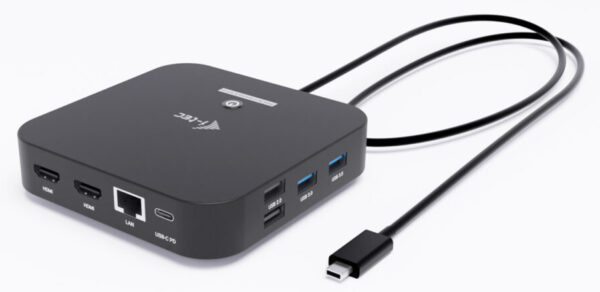 i-tec USB-C Dual HDMI Docking Station with Power Delivery 100 W + Universal Charger 100W - Afbeelding 3
