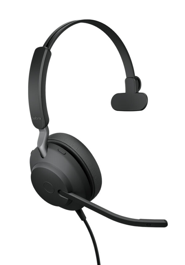 Jabra Evolve2 40 SE Headset Bedraad Hoofdband Kantoor/callcenter USB Type-C / USB Type-A Zwart