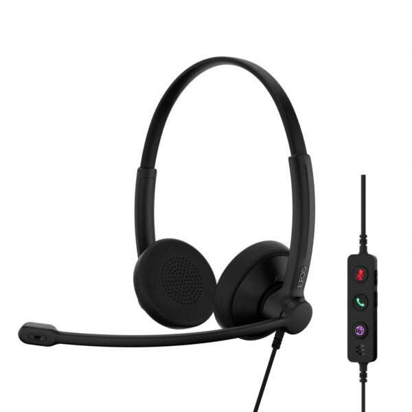 EPOS 1001421 hoofdtelefoon/headset Bedraad Hoofdband Kantoor/callcenter USB Type-C / USB Type-A Zwart - Afbeelding 5