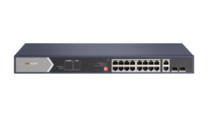 Hikvision Digital Technology DS-3E0520HP-E netwerk-switch Unmanaged Gigabit Ethernet (10/100/1000) Power over Ethernet (PoE) Bla