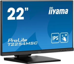 iiyama ProLite T2254MSC-B1AG computer monitor 54,6 cm (21.5") 1920 x 1080 Pixels Full HD LED Touchscreen Zwart