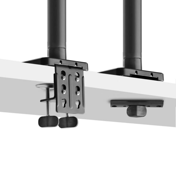 StarTech.com Monitor Arm voor Bureau, Tot 49in 32:9 Ultrawide Curved Monitors, Mechanische Springveer Arm, C-Klem/Doorvoertule, - Afbeelding 4