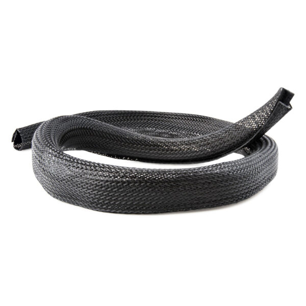 StarTech.com 3m Gevlochten Kabelmantel met Klittenband, Trimbare Heavy Duty Polyester Kabelhuls, 3cm Diameter, Computer Kabelman - Afbeelding 3