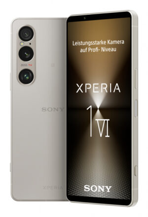 Sony Xperia 1 VI 5G 16,5 cm (6.5") Dual SIM Android 14 USB Type-C 12 GB 256 GB 5000 mAh Platina, Zilver
