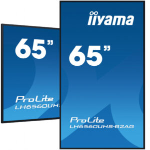 iiyama LH6560UHS-B2AG beeldkrant Digitaal A-kaart 165,1 cm (65") LED Wifi 500 cd/m² 4K Ultra HD Zwart Type processor Android 11