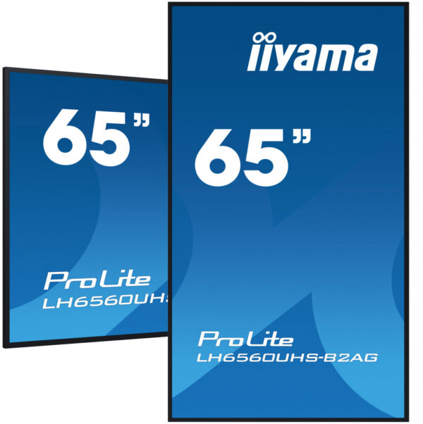 iiyama LH6560UHS-B2AG beeldkrant Digitaal A-kaart 165,1 cm (65") LED Wifi 500 cd/m² 4K Ultra HD Zwart Type processor Android 11