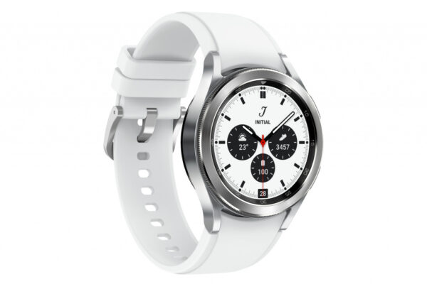 Samsung Galaxy Watch4 Classic 3,05 cm (1.2") OLED 42 mm Digitaal 396 x 396 Pixels Touchscreen Zilver Wifi GPS - Afbeelding 3