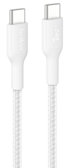 Belkin BoostCharge Pro USB-kabel 2 m USB C Wit