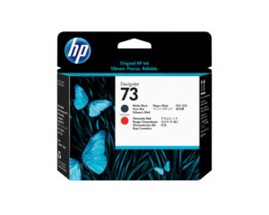 HP 73 matzwarte/chromatisch rode DesignJet printkop
