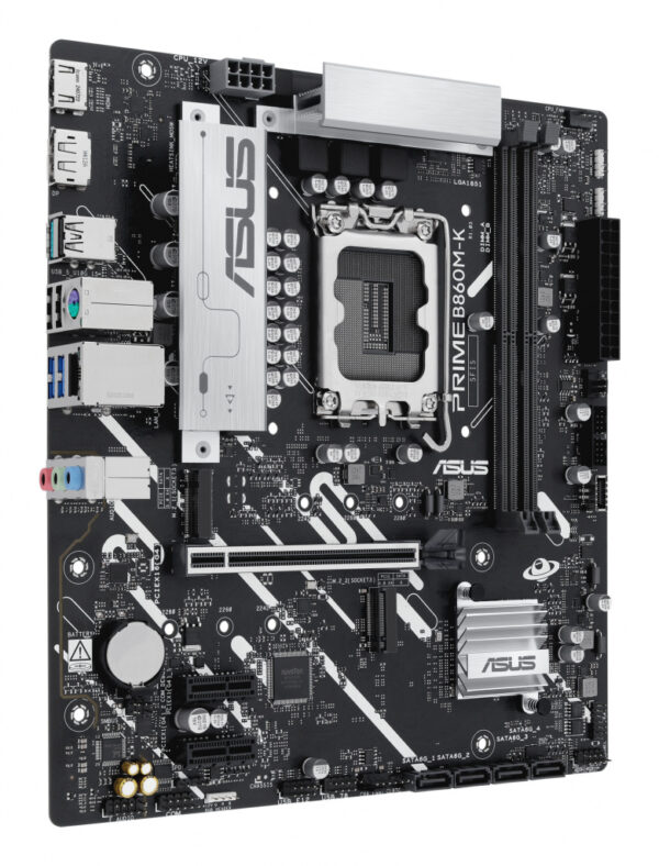 ASUS PRIME B860M-K Intel B860 LGA 1851 (Socket V1) micro ATX - Afbeelding 2