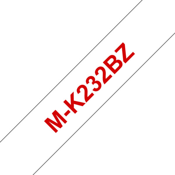 Brother M-K232B labelprinter-tape
