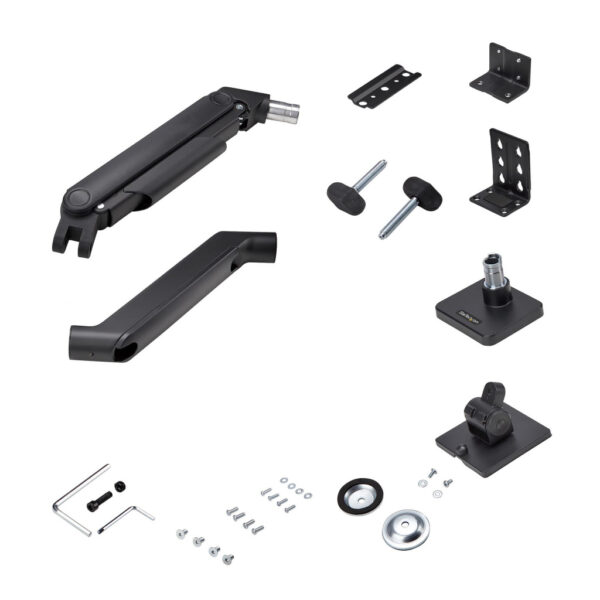 StarTech.com Monitor Arm voor Bureau, Tot 49in 32:9 Ultrawide Curved Monitors, Mechanische Springveer Arm, C-Klem/Doorvoertule, - Afbeelding 10