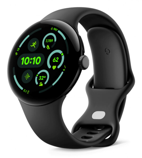 Google Pixel Watch 3 AMOLED 45 mm Digitaal Touchscreen Zwart Wifi GPS - Afbeelding 2