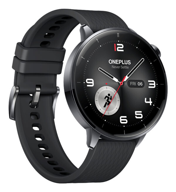 OnePlus Watch 3 43mm 3,35 cm (1.32") AMOLED Digitaal 466 x 466 Pixels Touchscreen Zwart, Titanium Wifi GPS - Afbeelding 3