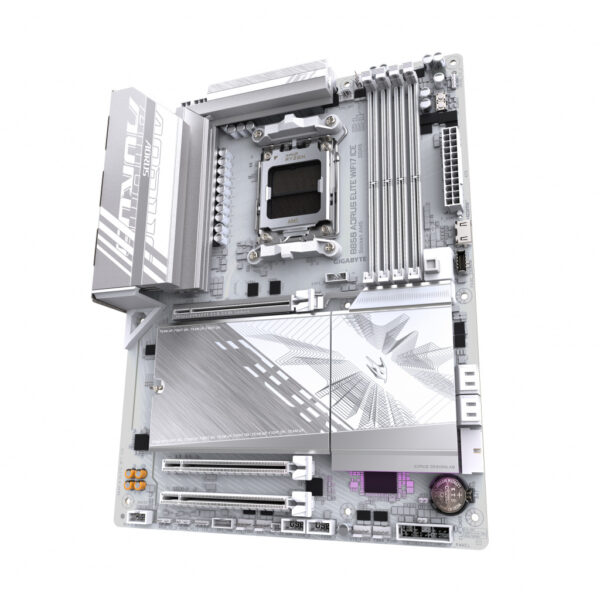 GIGABYTE B850 AORUS ELITE WIFI7 ICE AMD B850 Socket AM5 ATX - Afbeelding 4