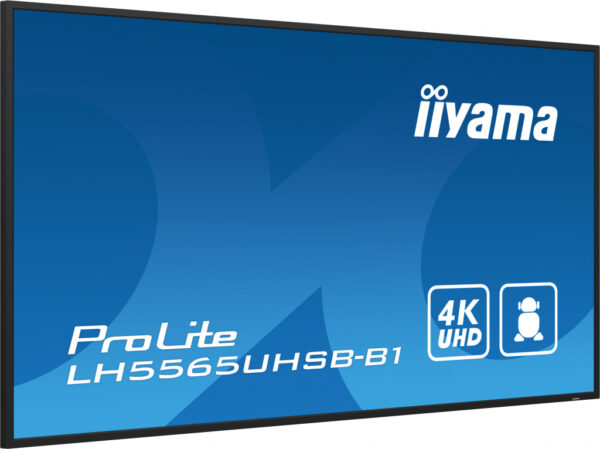 iiyama LH5565UHSB-B1 beeldkrant Kiosk-ontwerp 138,7 cm (54.6") LED Wifi 800 cd/m² 4K Ultra HD Zwart Type processor Android 11 24 - Afbeelding 5