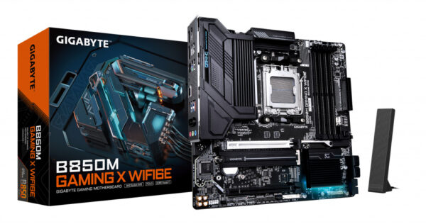 GIGABYTE B850M GAMING X WIFI6E AMD B850 Socket AM5 micro ATX