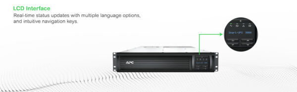 APC Smart-UPS SMT3000RMI2UC- 8x C13, 1x C19, USB, Rackmount 2U, SmartConnect, 3000VA - Afbeelding 15