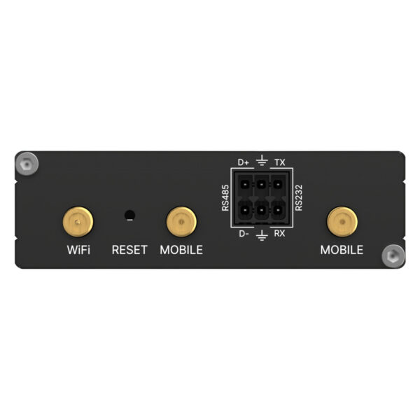 Teltonika RUT206 INDUSTRIAL draadloze router Fast Ethernet Single-band (2.4 GHz) 4G Zwart - Afbeelding 2