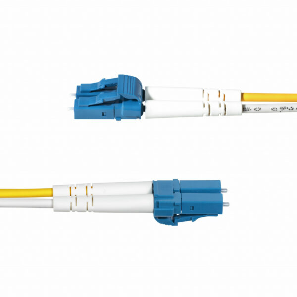StarTech.com 3m LC naar LC (UPC) OS2 Single Mode Duplex Glasvezel Kabel, 9/125µm, Laser Optimized, 100G, Flexibel Buigen, Low In - Afbeelding 3