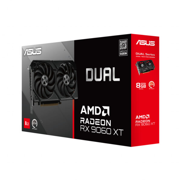 ASUS DUAL-RX9060XT-8G AMD Radeon RX 9060 XT 8 GB GDDR6 - Afbeelding 5