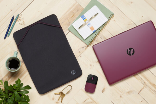 HP omkeerbare beschermende 15,6-inch mauve laptophoes - Afbeelding 4