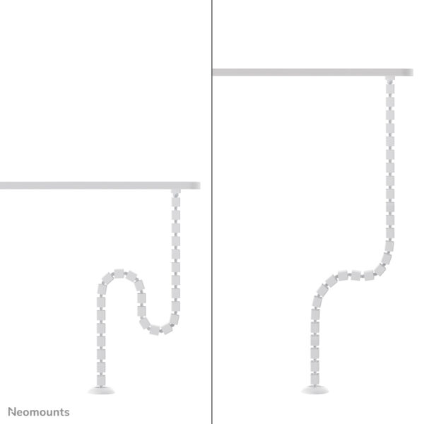 Neomounts ADS06-132WH Kabelgeleider - magnetische bevestiging - universeel - Afbeelding 5
