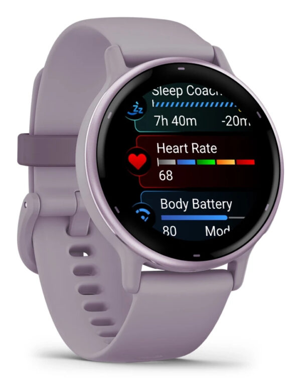 Garmin Vivoactive 5 3,05 cm (1.2") AMOLED Digitaal 390 x 390 Pixels Touchscreen Violet Wifi GPS - Afbeelding 3