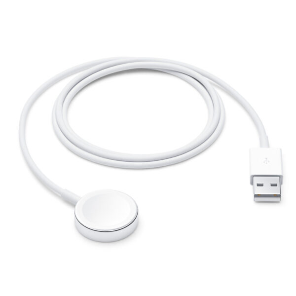 Apple MW6A3ZM/A oplader voor mobiele apparatuur Hoofdtelefoons, Smartwatch Wit USB Binnen