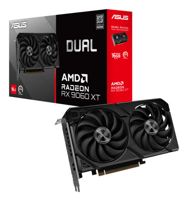 ASUS Dual -RX9060XT-16G AMD Radeon RX 9060 XT 16 GB GDDR6 - Afbeelding 12
