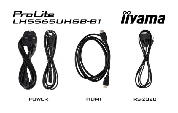 iiyama LH5565UHSB-B1 beeldkrant Kiosk-ontwerp 138,7 cm (54.6") LED Wifi 800 cd/m² 4K Ultra HD Zwart Type processor Android 11 24 - Afbeelding 17