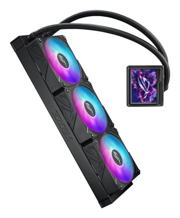 ASUS ROG Ryujin III 360 ARGB Extreme Computer behuizing Alles-in-één vloeistofkoeler 12 cm Zwart - Afbeelding 10