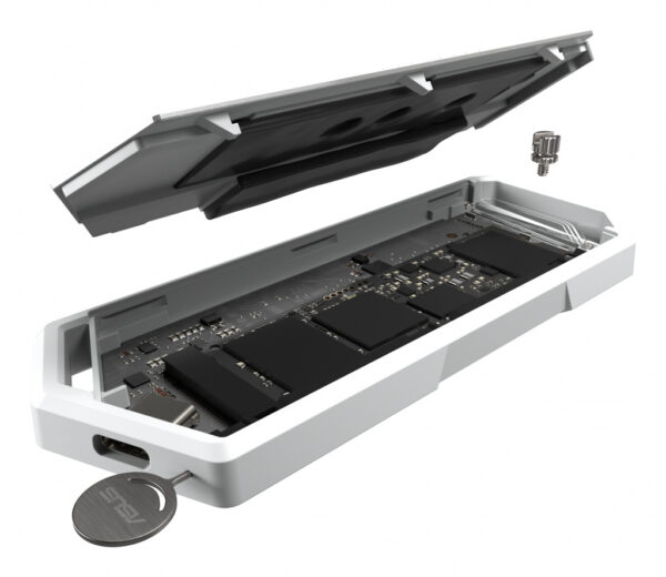 ASUS ROG Strix Arion White Edition SDD-behuizing Wit M.2 - Afbeelding 8