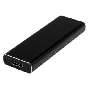 StarTech.com M.2 SSD Behuizing voor M.2 SATA SSDs - USB 3.0 (5Gbps) met UASP - Externe M.2 SSD Behuizing - Aluminum