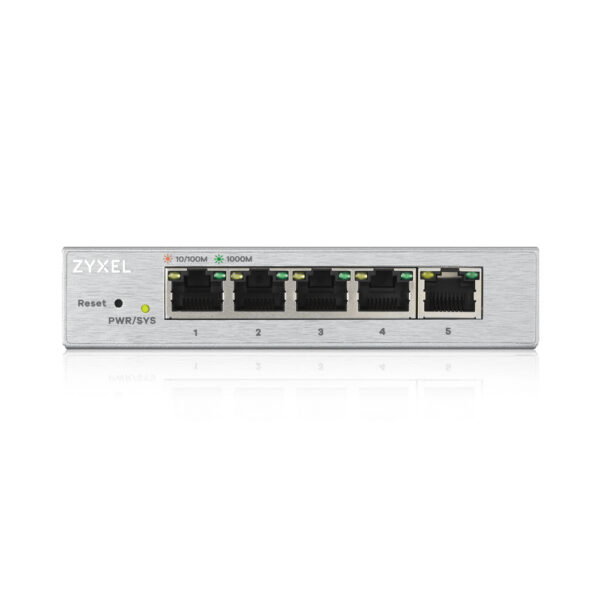 Zyxel GS1200-5 Managed Gigabit Ethernet (10/100/1000) Zilver - Afbeelding 3