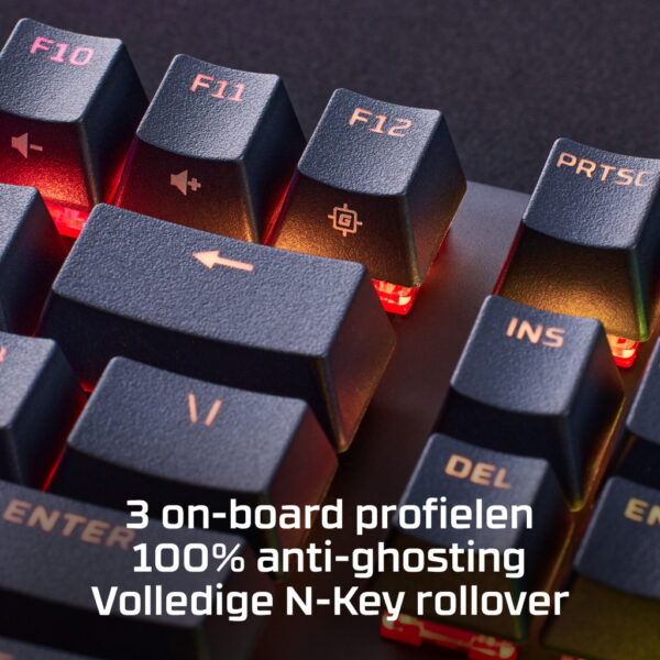 HyperX Alloy Origins PBT HX Red - Mechanical Gaming Keyboard - Afbeelding 10