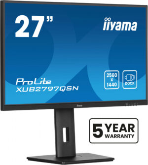 iiyama ProLite XUB2797QSN-B2 computer monitor 68,6 cm (27") 2560 x 1440 Pixels 2K Ultra HD LED Zwart