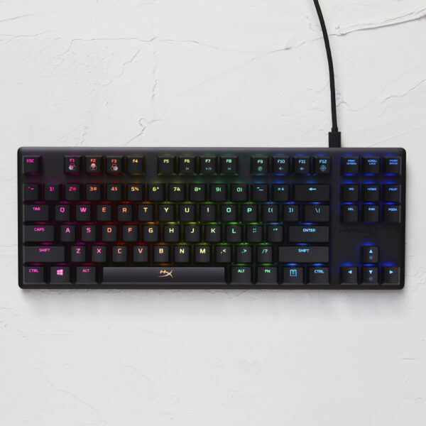 HyperX Alloy Origins Core - mechanisch gamingtoetsenbord - HX Red (US-indeling) - Afbeelding 8