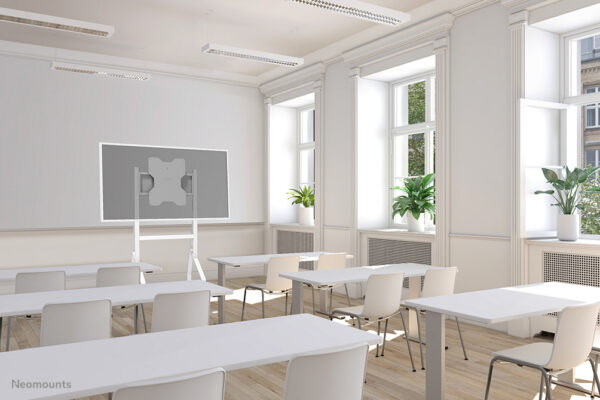 Neomounts FL50-515WH1 Samsung Flip trolley 55-65" - roteerbaar - snelle installatie - Afbeelding 17