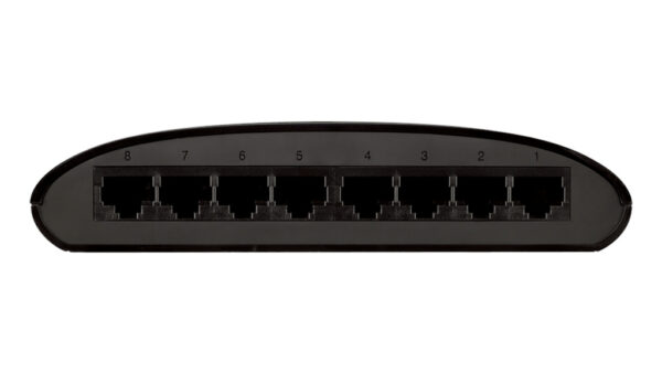 D-Link DES-1008D Unmanaged Fast Ethernet (10/100) Zwart - Afbeelding 3