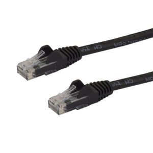 StarTech.com N6PATCH75BK netwerkkabel Zwart 22,9 m Cat6 U/UTP (UTP)